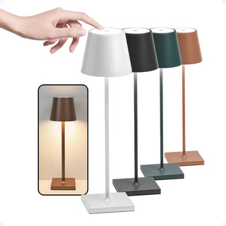 Luminária Abajur Quarto Escritório Estudo Luz Noturna Touch Luminária Abajur Quarto Escritório Estudo Luz Noturna Touch