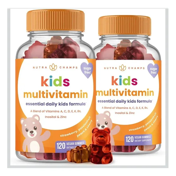 Pack De 2 Gomitas Multivitamínicas Metilladas Para Niños