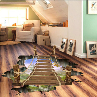 Hu 3d B Ridge Calcomanía Mural Removible Para Piso/pared Q1 Hu 3d B Ridge Calcomanía Mural Removible Para Piso/pared Q1