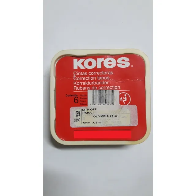 Pack C/48 Cinta Corrector Lift Off   #099 Kores