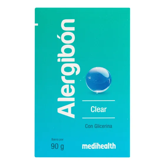 Jabón Alergibon Clear Glicerina 90 Gr