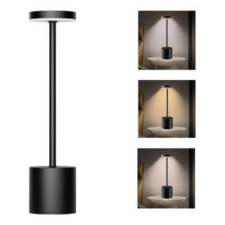 Luminária Mesa Abajur Led Dimerizável Sem Fio Recarregável Luminária Mesa Abajur Led Dimerizável Sem Fio Recarregável