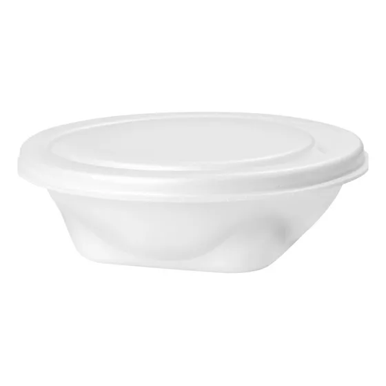 Marmitex Isopor Redondo Copobras Pt 102 Nº8 750ml 50 Unid. Cor Branco