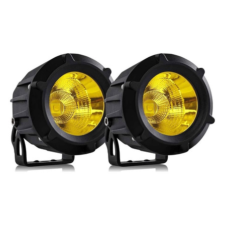 Set De Faros Led 3 Pulgadas Blanco / Amarillo 25w Set De Faros Led 3 Pulgadas Blanco / Amarillo 25w