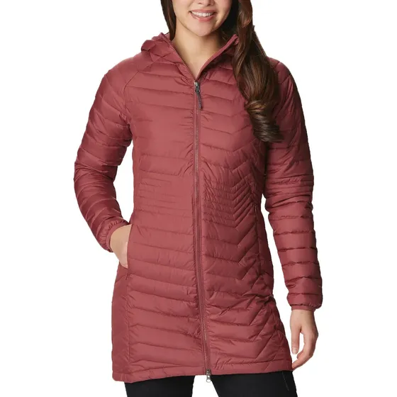 Parka Columbia Outdoor Mujer Powder Lite M Bordo Blw