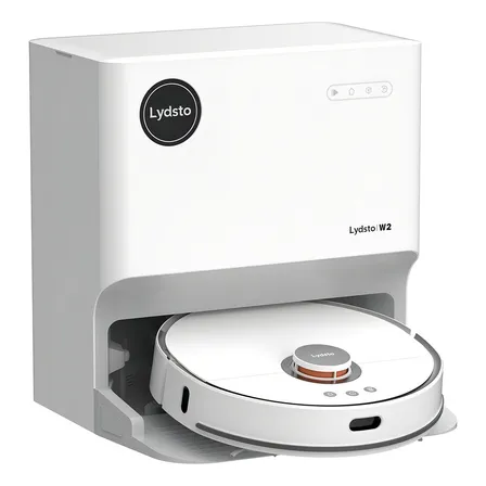 Aspiradora Trapeadora Autolimpiante Xiaomi Lydsto W2 Color Blanco
