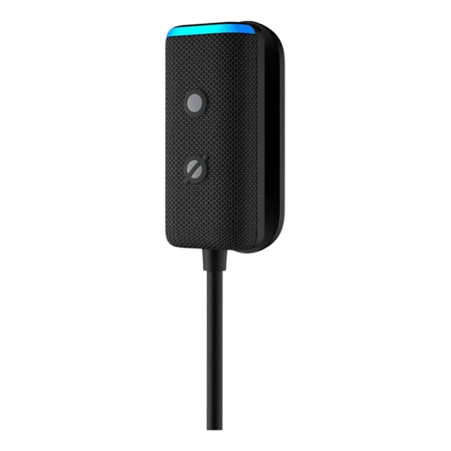Amazon Echo Auto (2nd Gen) con asistente virtual Alexa color negro 127/220V