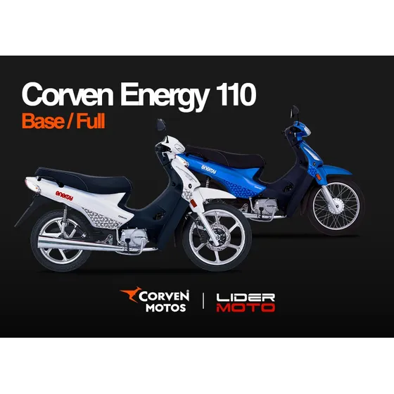 Corven Energy 110 Full/base Lidermoto Colores Disponibles!