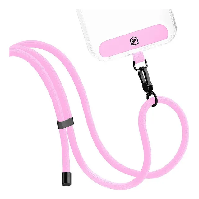 Cordão Cordinha Anti Furto Strap Para Celular  Rosa -gshield