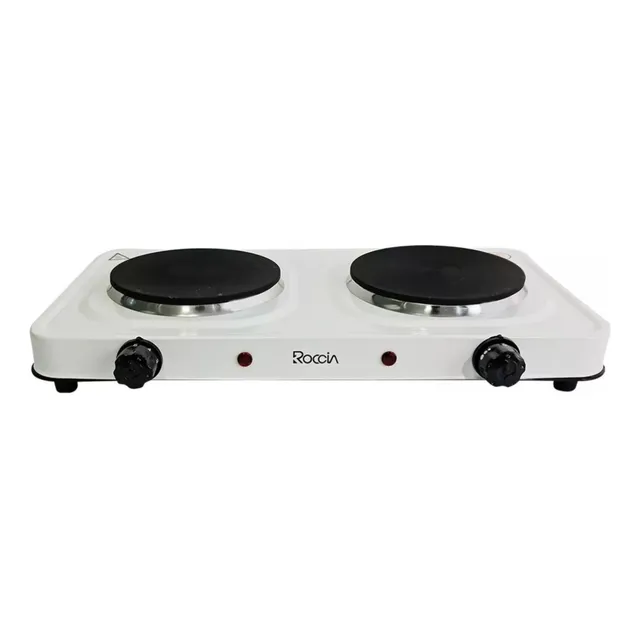 Cocina Eléctrica De 2 Hornillas Tipo Plato Roccia