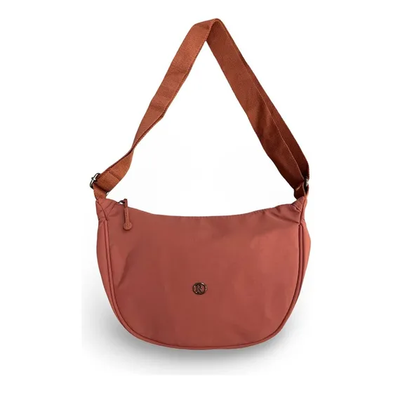 Bolsa Feminina Transversal Hobo Meia-lua Elegante Passeio