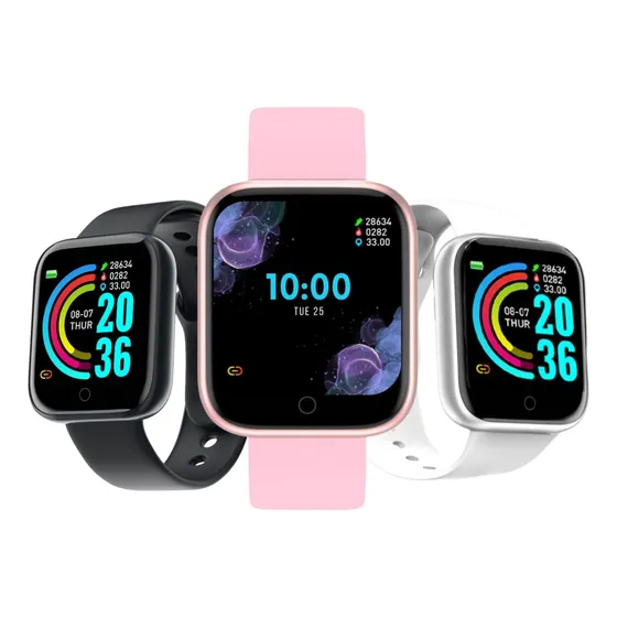Relógio Smartwatch Inteligente Feminino E Masculino D20