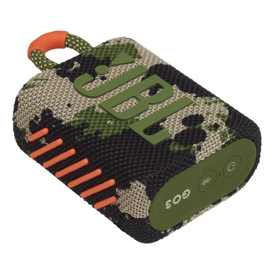 Parlante Jbl Bluetooth Go 3 Acuático Ipx7 Squad