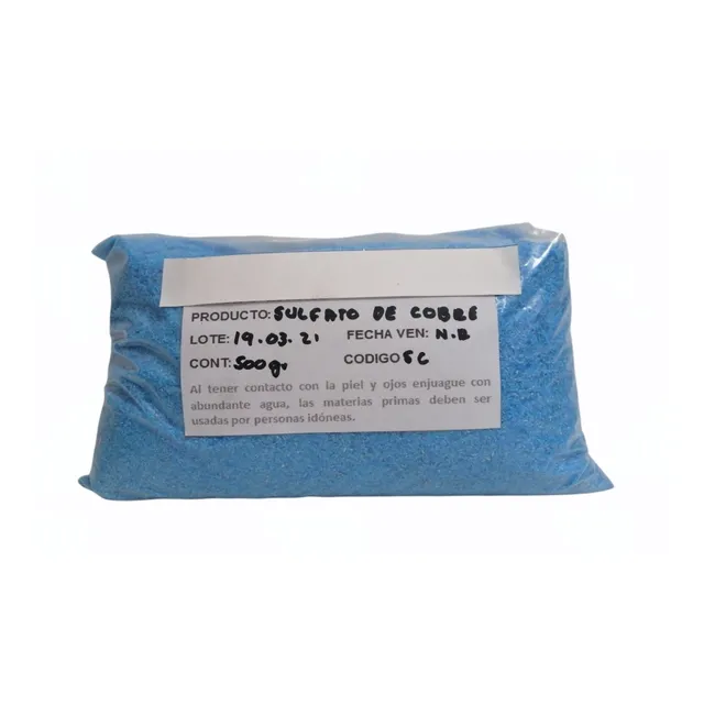 Sulfato De Cobre 500gr