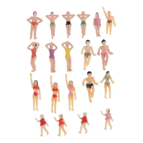 Nuevo Figuras De Personas Escala 1:50 Playa Escala O Tipo C