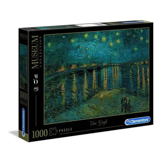 Puzzle Clementoni 1000 Piezas La Noche Estrellada Van Gogh