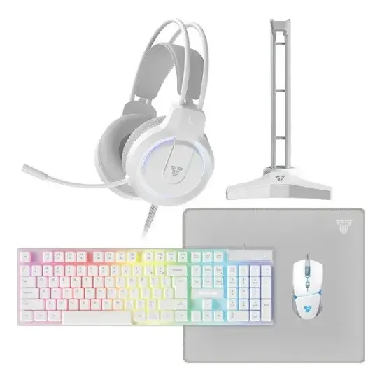 Combo Gamer Fantech 5 En 1 Mouse Teclado Auricular Kit P51 © | Cuotas sin interés