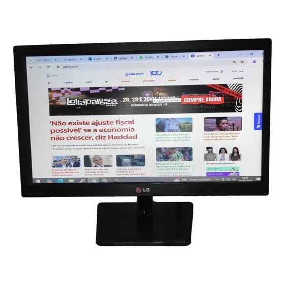 Monitor LG 20 Polegadas 20en33 C/ Fonte Funcionando 100% *