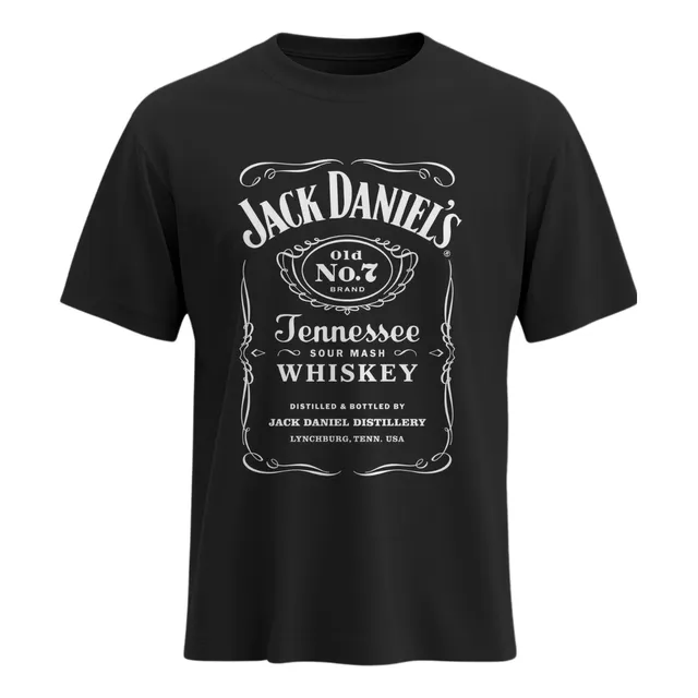 Camisa De Whisky Promoção Camiseta Jack Daniel's Whiskey Dry