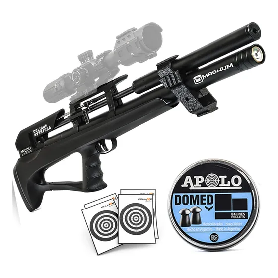 Rifle Pcp Fox P35 Custom Magnum 5,5 6,35 Max Potencia