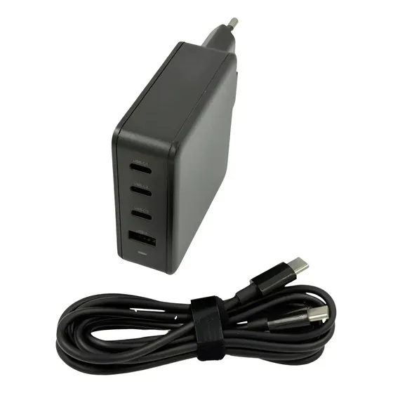 Carregador Rápido Ganx Usb 100w 4 Em 1 Ultra Rapido