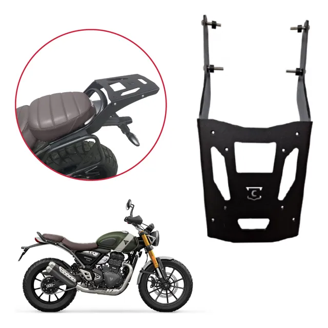 Suporte Bau Bagageiro Chapam Triumph Scrambler 400 Speed 400