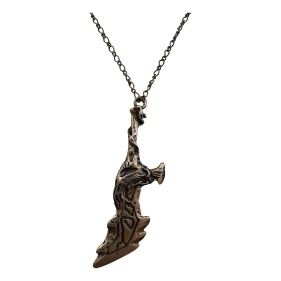 Colar Lâminas Do Caos Kratos God Of War Presentes Nerd