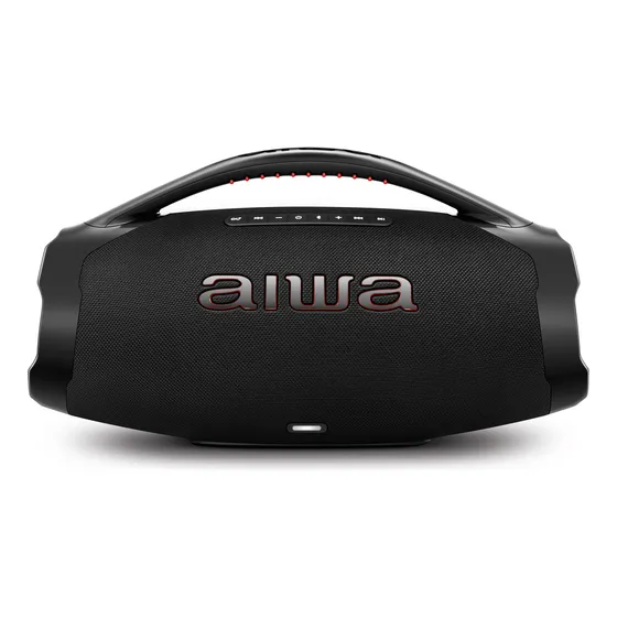 Caixa De Som Boombox Plus Aiwa Bbs-01-b 200w Bt 30h Ip66 Usb