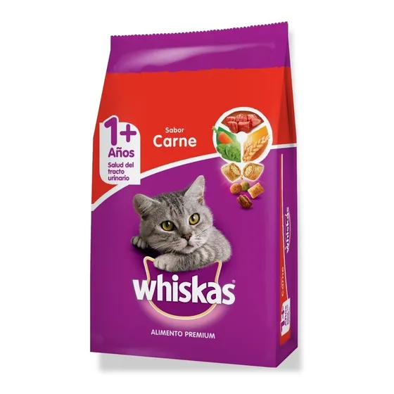 Alimento Para Gato Carne  Whiskas 500g