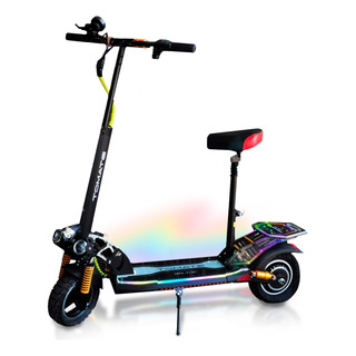 Patinete Elétrico Scooter Com Banco 30km/h Led Rgb Patinete Elétrico Scooter Com Banco 30km/h Led Rgb