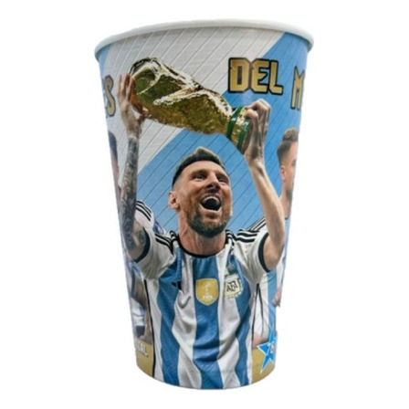 Vasos Descartables De Argentina Oficiales Pack X8 Unidades Vasos Descartables De Argentina Oficiales Pack X8 Unidades