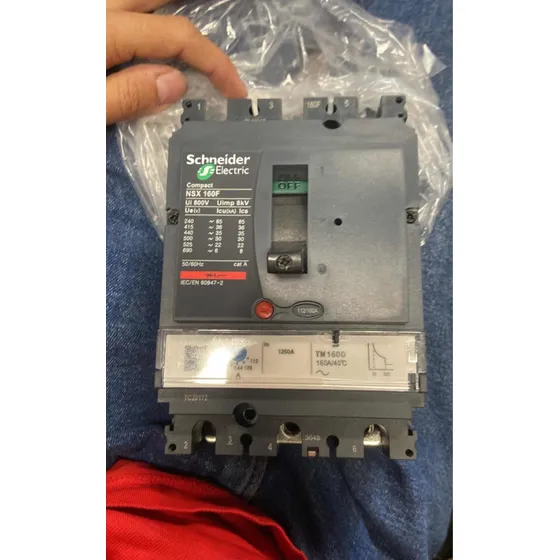 Interruptor Termomagnetico Regulable De 112 A 160amp Nsx