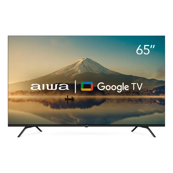 Smart Tv Aiwa 65 Google Tv 4k Comando De Voz Dolby Vision&a