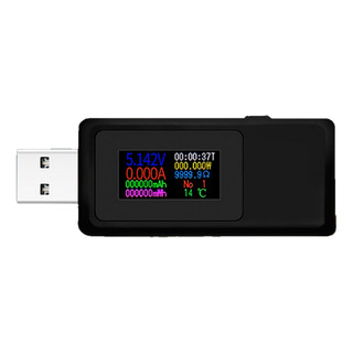 (bk) Tela Detector Usb Voltímetro Amperímetro Tensão Do Test (bk) Tela Detector Usb Voltímetro Amperímetro Tensão Do Test