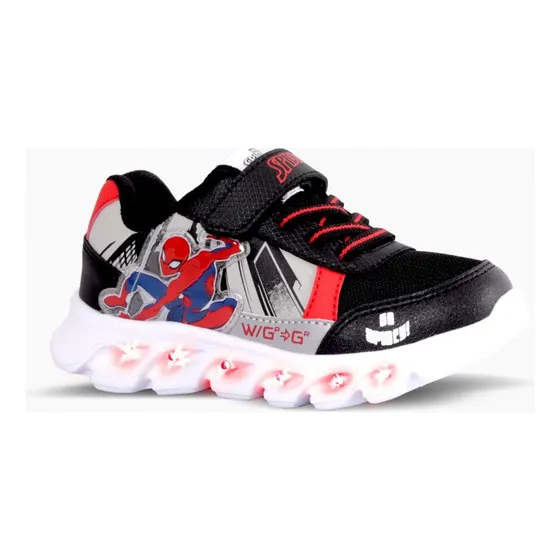 Zapatilla Spiderman Heroic C/luz Footy Kids Niños