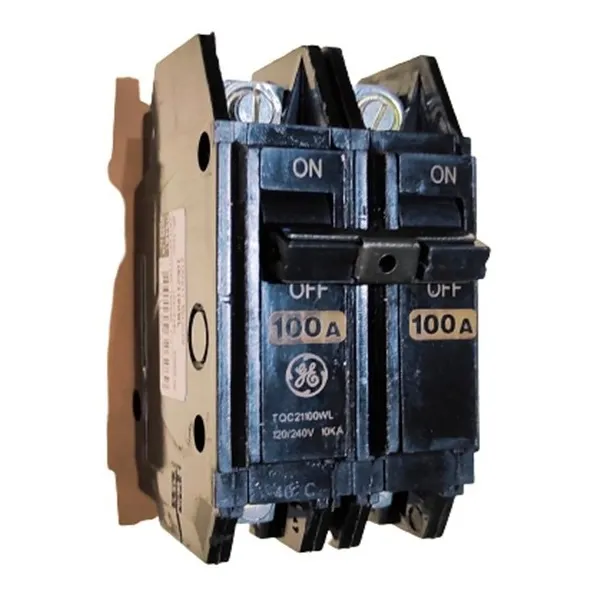 Breaker Superficial 2x100 Amp.  Tqc21100wl General Electric 
