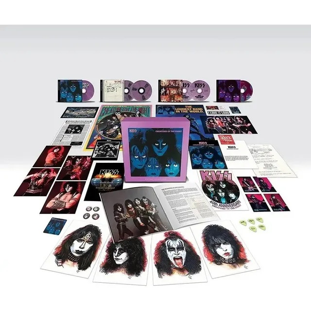 Kiss - Criaturas de la noche - Caja Super Deluxe - Importado