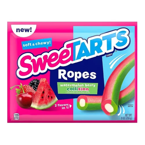 Dulces Sweetarts Ropes Watermelon Berry Collision 255 Gr