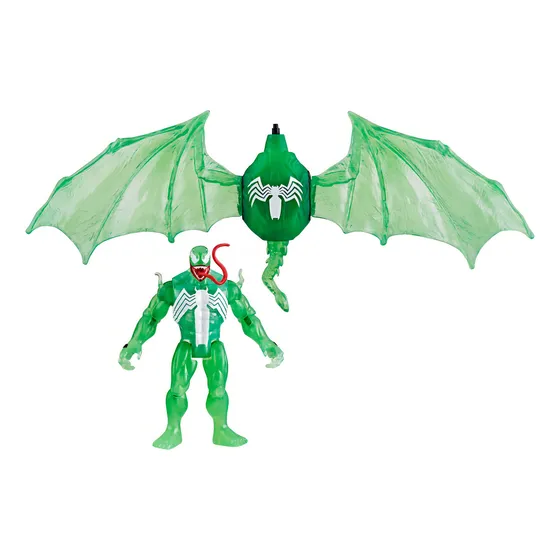 Set de figuras de acción Hasbro Spiderman Simbionte verde Marvel Simbionte verde - 3 piezas