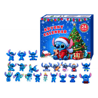 Xv Caja Para Calendarios Adviento Navideños Stitch, 24 Un Xv Caja Para Calendarios Adviento Navideños Stitch, 24 Un