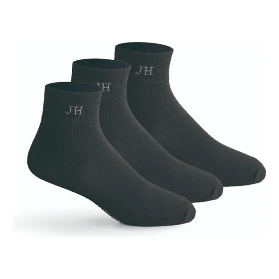 Tripack Medias John Holden Sport Negro  Para Hombre 