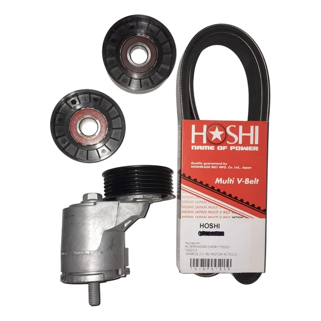Kit Tensores Y Correa Poli V Chery Tiggo 2.0l