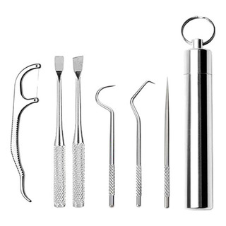 A J Ab35 Stainless Steel Toothpick Set (6 Piece A J Ab35 Stainless Steel Toothpick Set (6 Piece