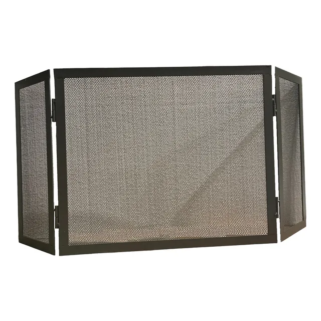 Chispero Para Estufa Leña Protector Color Gris 51cm X 102 Cm