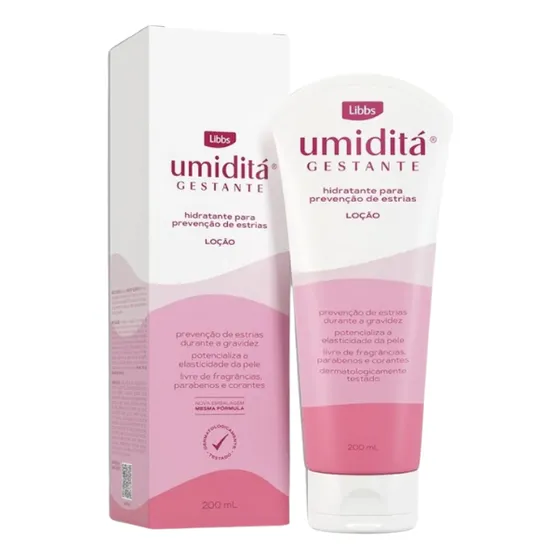 Loção Hidratante Umidita Gestante 200ml Hidratante Corporal