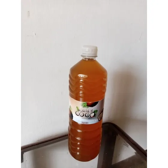 Aceite De Coco Puro Extraído Al Frío Uso Cosméticos 