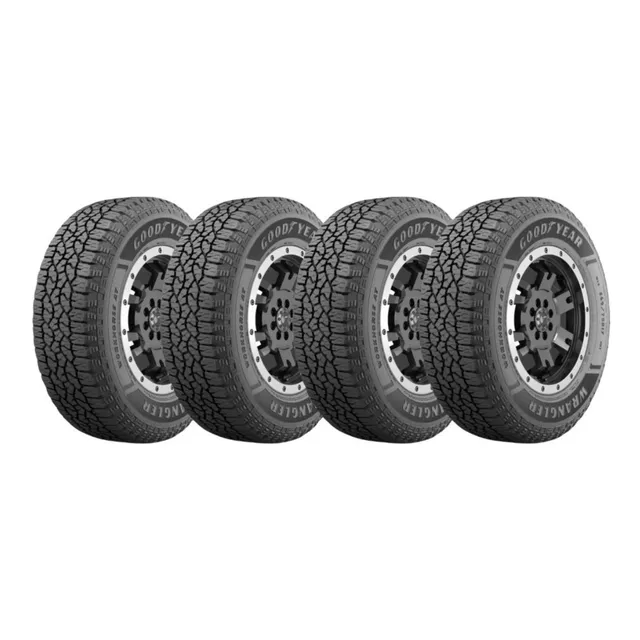 4 Cubiertas Goodyear 255/60 R18 Wrangler Workhorse Índice de velocidad T