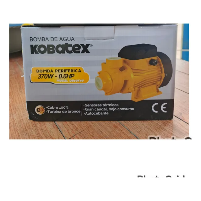 Bomba De Agua Periférica De 1/2 Hp. Kobatex
