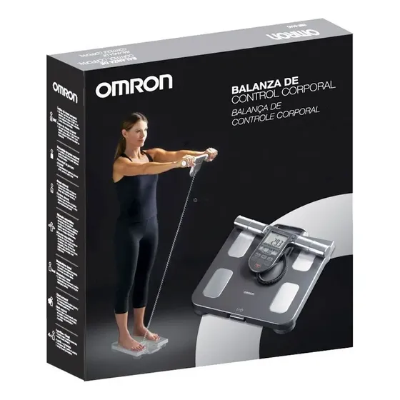 Omron Balanza control HBF-514C Gris | Cuotas sin interés