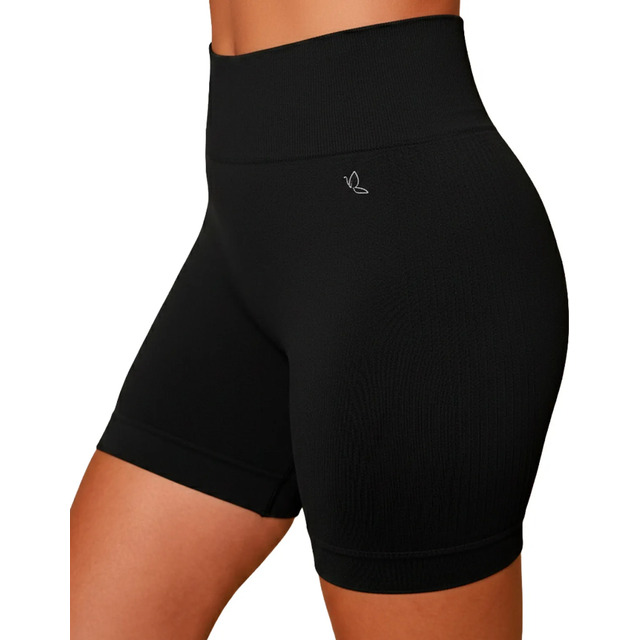 Short Benévola Poliamida Sem Costura Bermuda Confortável Short Benévola Poliamida Sem Costura Bermuda Confortável